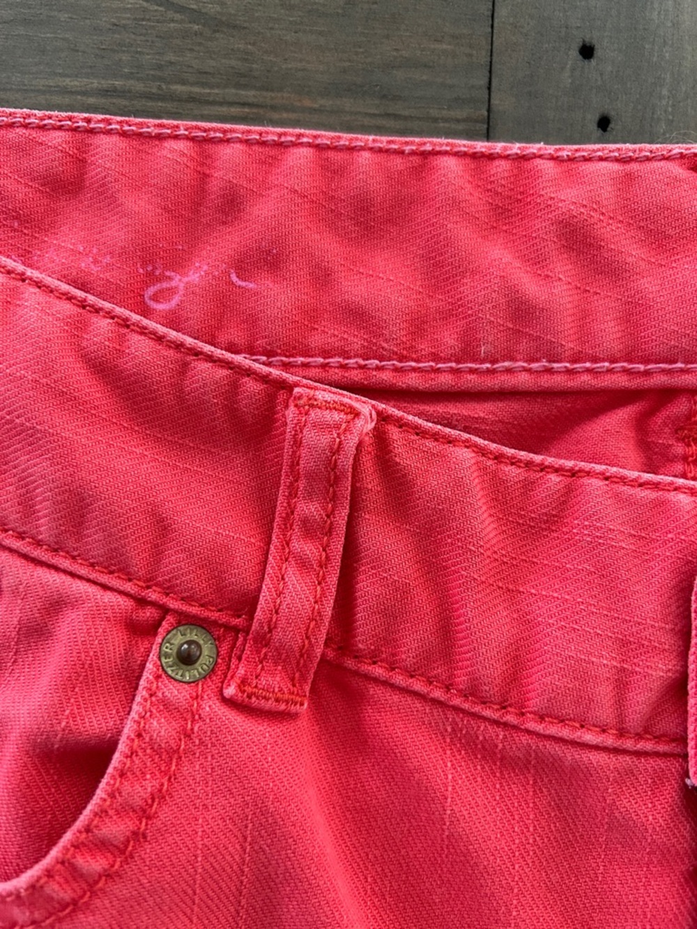 Lilly Pulitzer Orange Jeans Denim Size 6 - Picture 4 of 9